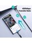 Elough 3A Hızlı Şarj Manyetik Kablo 540 Döndür Mıknatıs Şarj Cihazı iPhone Huawei Cep Telefonu Mikro USB C Tipi Veri Kablosu Kablosu (Yurt Dışından) 4