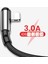 1.2 M Naylon USB Veri Kablosu USB A'dan 8 Pin'e Kablo iPhone Şarj Cihazı 90 Derece 3A Hızlı Şarj Kablosu iPhone 14 13 12 11 Pro Max (Yurt Dışından) 2