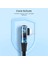 3A USB C Veri Kablosu 1/2 M Tip C Ila 8 Pin Kablo iPhone Şarj Cihazı 90 Derece PD20W Hızlı Şarj Kablosu Macbook iPhone 14 13PRO (Yurt Dışından) 4