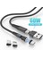 In 1 60W Pd Hızlı Şarj Kablosu USB C Tip C Mikro Manyetik Veri Kabloları Samsung S21 Xiaomi iPhone 13 Için Şarj Kablosu (Yurt Dışından) 1