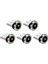 5x Yuvarlak Manyetik Kablo Fişi 8 Pin Mini USB Fişleri Hızlı Şarj Telefon Mıknatıslı Şarj Fişi (Yurt Dışından) 2