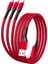 Gu 66W 5A 3 In 1 USB Kablosu Süper Hızlı Şarj Veri Kablosu Android Iphone Tip-C Cihazlarla Uyumlu (Yurt Dışından) 2