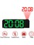 180° Dönüşlü Projeksiyon Çalar Saat 12/24H LED Dijital Saat USB Şarjlı Tavan Projektörü Çalar Saat (Yeşil) (Yurt Dışından) 5
