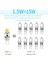 6pcs G4 LED Ampul 12V Dc Kısılabilir Cob LED G4 Ampul 1.5W 360 Işın Açısı 15W Halojen Lambayı Değiştirmek Için (Sıcak Beyaz) (Yurt Dışından) 4