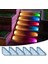Güneş Adım Işıkları Su Geçirmez Rgb Güneş Merdiven Güverte Işıkları Sundurma, Arka Bahçe, Bahçe Için Güneş Enerjili LED Işıklar Dekor (Yurt Dışından) 2