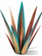 Rustik Heykel, Açık Veranda Yard Için Rustik Metal Agave Bitkiler, Ev Dekorasyonu El Boyalı 27CM (Yurt Dışından) 1