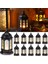 6pcs Mini Ramazan Mum Mübarek Fener LED Eid Mubarak Fener Ay Yıldız Işıkları Centerpiece Dekor (Yurt Dışından) 2