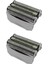2x Braun Serisi 7 Tıraş Makinesi 70S Yedek Elektrikli Tıraş Makinesi Başlıkları 720S 790CC 760CC 765C 795CC 9565 9585 7840S Gümüş (Yurt Dışından) 2