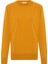 Mateo O Neck Pullover Yumuşak Tuşeli Mevsimlik Erkek Triko Kazak - Hardal 1