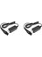 2x USB Şarj Fişi Kablosu HQ8505 Güç Kablosu Şarj Cihazı Elektrik Adaptörü Philips Traş Makineleri Için 7120 7140 7160 7165 7141 7240 (Yurt Dışından) 1