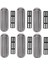 6x Yedek Tıraş Makinesi Folyo ve Kesici Braun Cruzer 5 S P40 P50 P60 P70 P80 P90 M30 M60 M90 550 555 570 575 5604 5607 (Yurt Dışından) 5