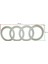 Audı A3-A4-A6 On Panjur Logo Arma Boyasız Amblem Modifiye 8K0853605 1