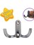 Noktalı Askı Krom Portmanto Askı Vestiyer Duvar Askısı Metal Dolap Elbise Askılığı 1