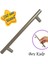 Boy Kulp Saten 128 mm Kulp Mobilya Mutfak Dolabı Çekmece Dolap Kapak Kulpu Kulbu Metal Kulpları 1
