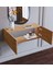 Subahome Duvara Monte Ahşap Görünümlü Mdf Fonksiyonel Modern Minimalist 2 Kapaklı Dresuar - 80 x 30 x 30 3