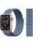 Apple Watch Seri 10 42mm, Seri 9/8/7/6/SE/5/4/3 Spor Loop Dokuma 41mm 40mm 38mm Uyumlu Mavi 5