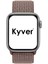 Apple Watch Seri 10 46mm, Seri 9/8/7/6/SE/5/4/3 Spor Loop Kordon 45mm 44mm 42mm Uyumlu Dumanlı Leylak 3