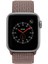 Apple Watch Seri 10 46mm, Seri 9/8/7/6/SE/5/4/3 Spor Loop Kordon 45mm 44mm 42mm Uyumlu Dumanlı Leylak 4