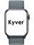 Apple Watch Seri 10 42mm, Seri 9/8/7/6/SE/5/4/3 Spor Loop Dokuma Kordon 41mm 40mm 38mm Uyumlu Fırtına Gri 4