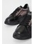 Kadın Siyah/antrasit Vegan Sneakers & Spor Ayakkabı 804 0208-21 Bn Ayk SK23/24 3