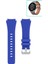 Huawei Watch Gt3 Pro 46MM Akıllı Saat Uyumlu Kordon Tırtık Desenli Tokalı Silikon Kayış 1