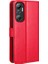 Infinix Hot 20 4G/X6826 Için Kordonlu Deri Cüzdan Telefon Kılıfı (Yurt Dışından) 4