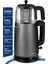 Dem Antrasit 2200 Watt Xl Paslanmaz Demlikli Cam Çelik Çay Makinesi ve Su Isıtıcısı 2