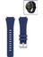 Huawei Watch Gt4 46MM Akıllı Saat Uyumlu Kordon Tırtık Desenli Tokalı Silikon Kayış 1