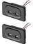 2x Araç DC5V/3.1A Çift USB Bağlantı Noktaları Şarj Soketi Modifikasyon Aksesuarları Araba Kamp Tekne Karavan Karavan (Yurt Dışından) 1