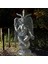 2x Şeytani Idol Baphomet Heykel Meditasyon Kanat Keçi Heykeli Reçine El Sanatları Dini Süsler Ev A (Yurt Dışından) 2
