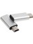 4x USB C - Mini USB 2.0 Adaptör Tip C Dişi - Mini USB Erkek Mp3 Çalarlar Için Adaptör Dönüştürücü Çizgi Kamera, Gümüş (Yurt Dışından) 2