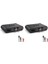 2x Bluetooth 5.2 Ses Alıcısı Nfc USB Flash Sürücü Rca 3.5mm Aux USB Stereo Müzik Kablosuz Adaptör Mikrofon ile (Yurt Dışından) 1