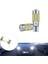 4 Adet W5W T10 12V 6000K 5630 10 Smd Araba LED Ampul Canbus Plaka Kama Yan Dönüş Sinyal Işığı Süper Parlak Beyaz (Yurt Dışından) 2