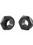 2x Arka Cam Cam Dikme Donanım Kiti 92-95 Hatchback Eg6 Siyah Için Fit (Yurt Dışından) 3
