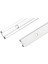 2x Alüminyum Çubuk Kaydırıcı T-Tracks Masa Testere Ölçme Çubuğu Için T-Yuvası Jig Fikstürü (500MM) (Yurt Dışından) 3