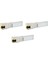 3x Gigabit RJ45 Sfp Modülü 10/100/1000 Mbps Sfp Bakır RJ45 Sfp Alıcı-Verici Gigabit Ethernet Anahtarı (Yurt Dışından) 1