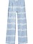 Geniş Paça Batik Jean 4