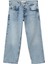 Düz Kesim Kısa Paça Jean 6