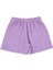 Kız Çocuk Lila Tüvit Şort 2