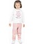 Kız Çocuk Ekru-mint Cupcake Işlemeli Sweatshirt 1