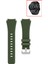 Honor Magic Watch 2 46MM Akıllı Saat Uyumlu Kordon Tırtık Desenli Tokalı Silikon Kayış 1