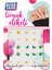 Yapışkanlı Tırnak Etiketi Sticker Tırnak Süsleme Nail Art Tattoo Dövmesi Papatya 1