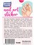 Yapışkanlı Tırnak Etiketi Sticker Tırnak Süsleme Nail Art Tattoo Dövmesi Baykuş 2