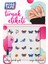 Yapışkanlı Tırnak Etiketi Sticker Tırnak Süsleme Nail Art Tattoo Dövmesi Kelebek 1