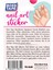 Yapışkanlı Tırnak Etiketi Sticker Tırnak Süsleme Nail Art Tattoo Dövmesi Kelebek 2