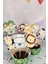 Safari Konsept Kürdan Süsleri Cupcake Süsleri Lüks Büyük Boy 10lu Paket 3