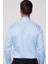 Slim Fit Non Iron Mavi Erkek Gömlek 5