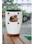 Yeni Yıl Uykucu Kedi Baskılı Kupa Bardak Porselen Latte Filtre Kahve Fincanı 2