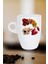 Romantik Sonbahar Baskılı Kupa Bardak Porselen Latte Filtre Kahve Fincanı 2