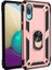 Samsung Galaxy A02 Kılıf Tam Koruma Çift Katmanlı Ibiza Sert Silikon Kapak 1